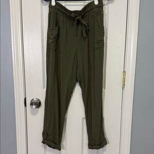 Guess Olive Green Women's Joggers